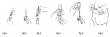 image to go with instruction for subcutaneous injection